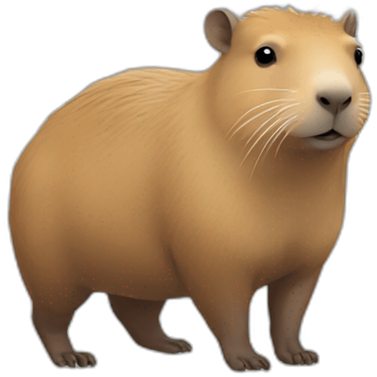 capybara with angel wings emoji