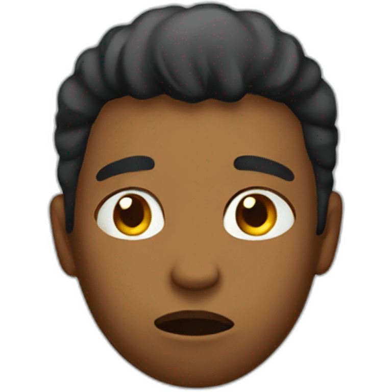 Troubled youth emoji