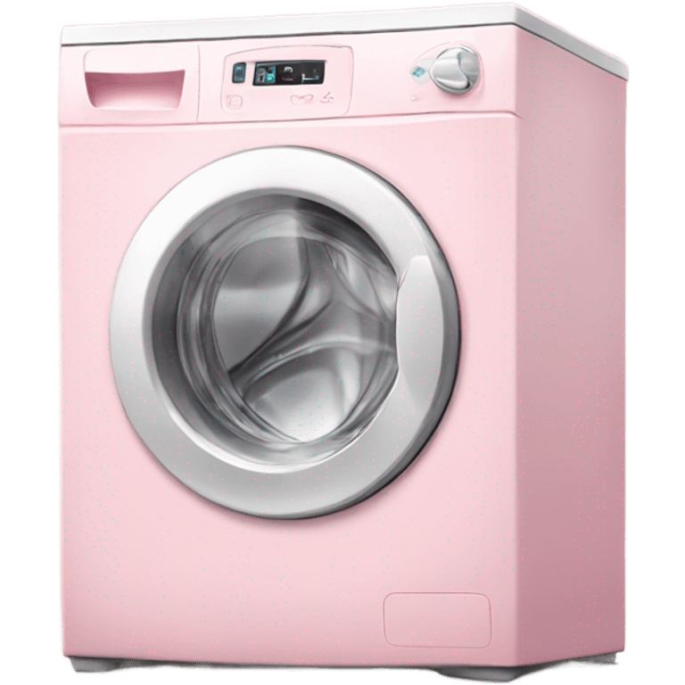 light pink washing machine  emoji