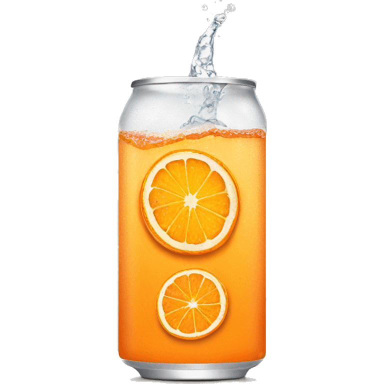 orange seltzer emoji