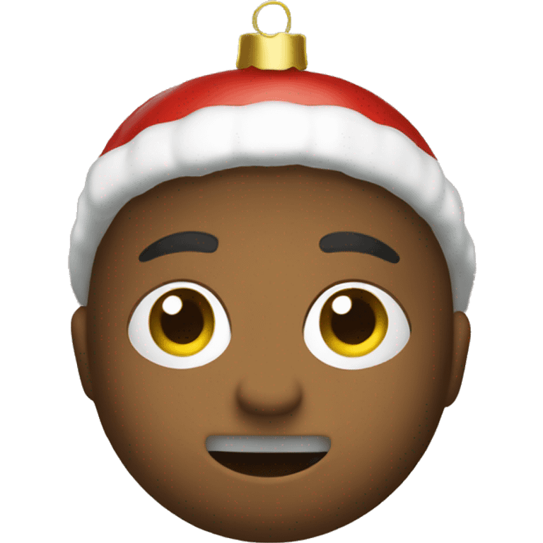 christmas ornament emoji