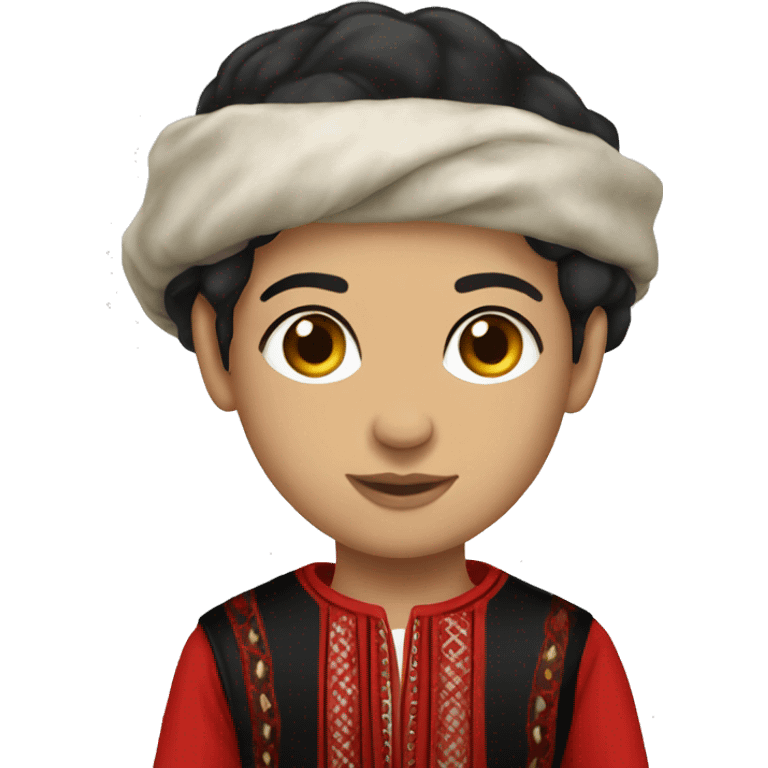 Traditional Albanian clothes  emoji