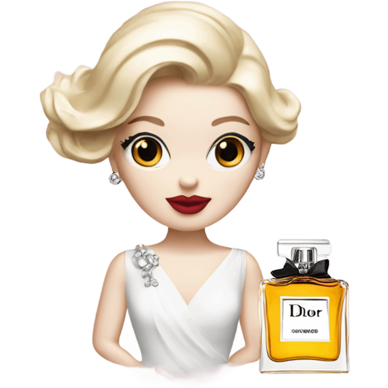 Miss Dior pefume  emoji