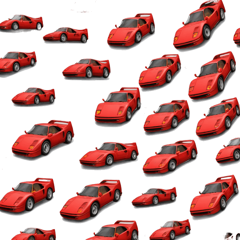 ferrari f40 emoji