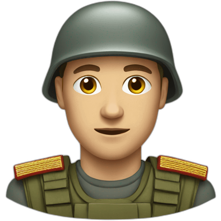 russian  soldier emoji