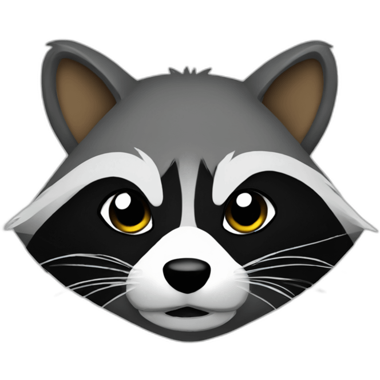 ninja raccoon emoji