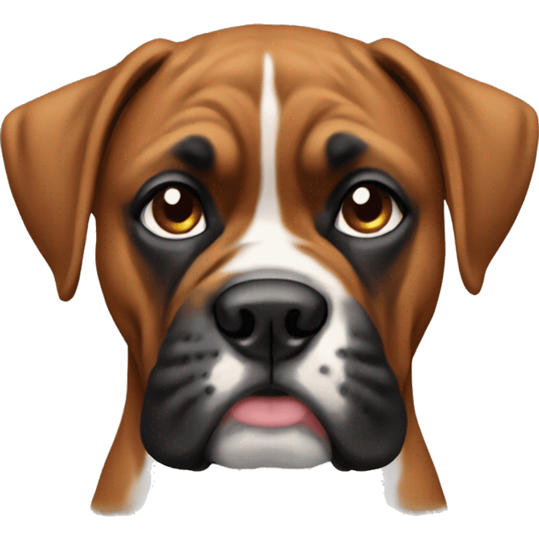 Boxer dog  emoji