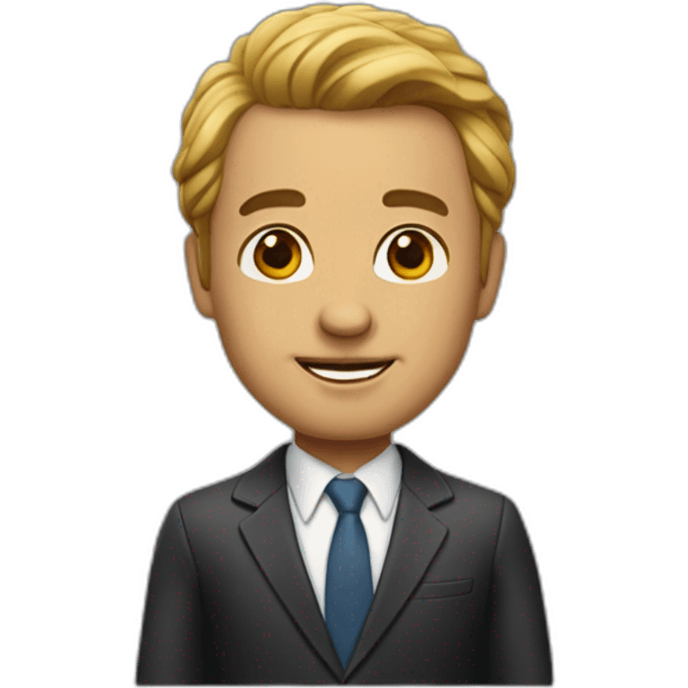 buisnessman memoji emoji