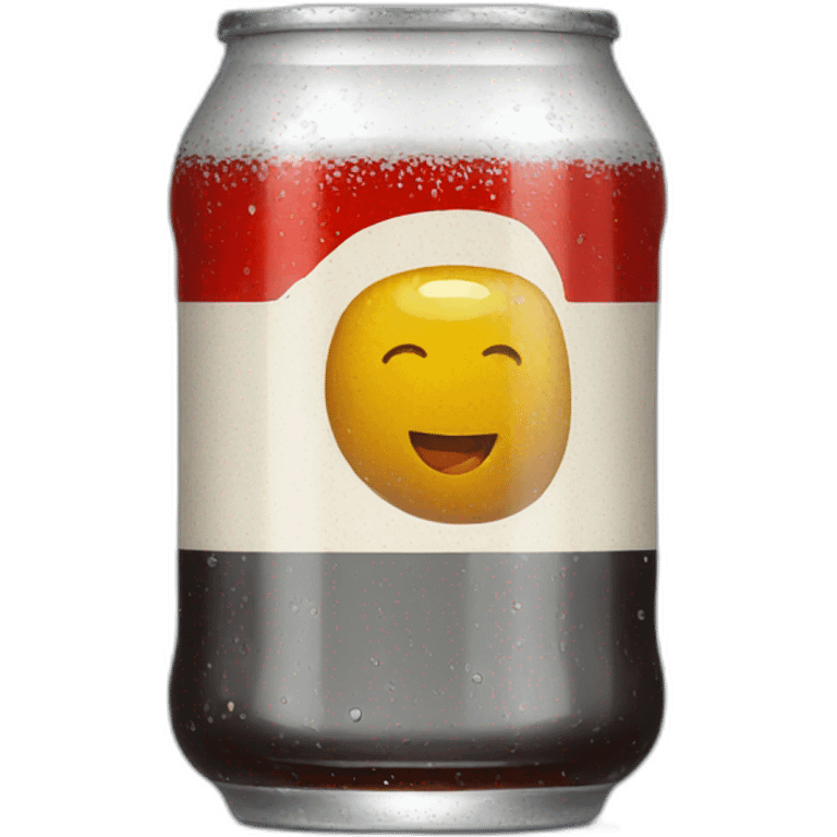 Vintage glass Diet coke emoji