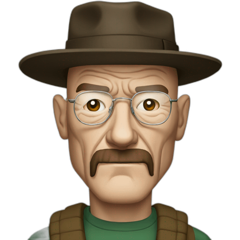 walter white smoking emoji