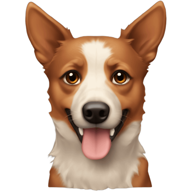 Red heeler emoji