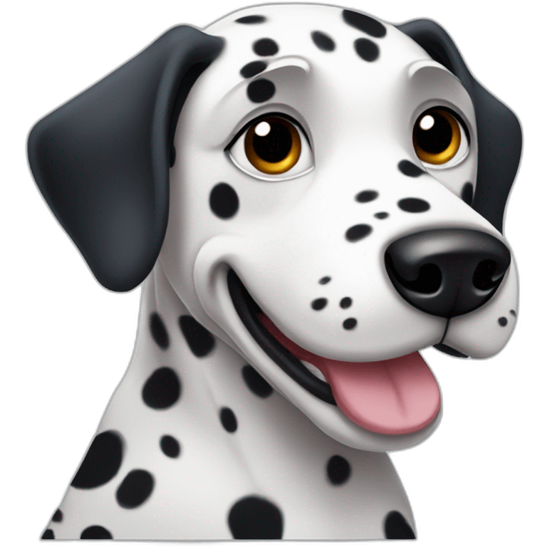 furry dalmatian emoji