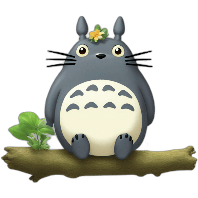 totoro laugning emoji