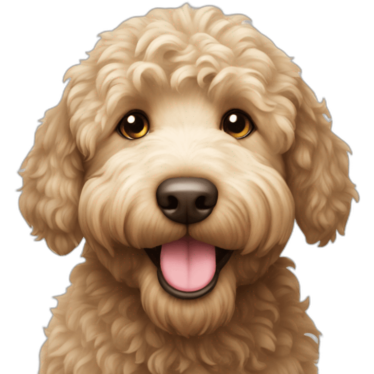 labradoodle- smile emoji