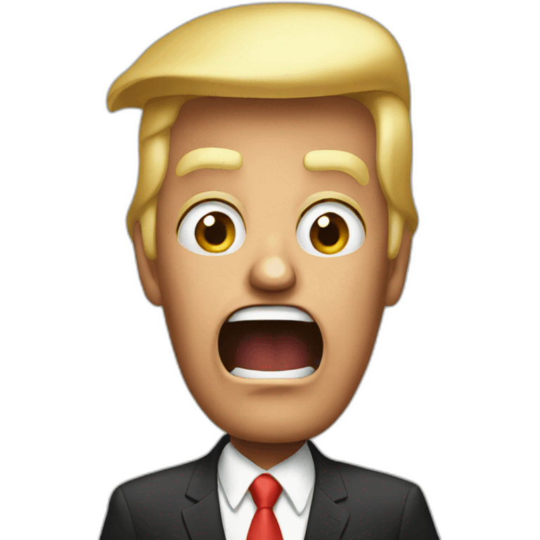 trump shocked emoji