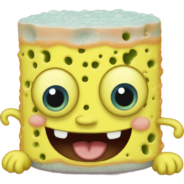 cute baby sponge bob emoji