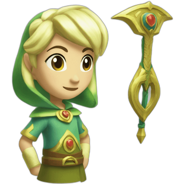 Fay from The Legend of Zelda Skyward Sword emoji