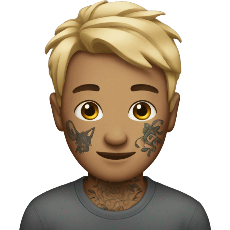 person with tattos  emoji