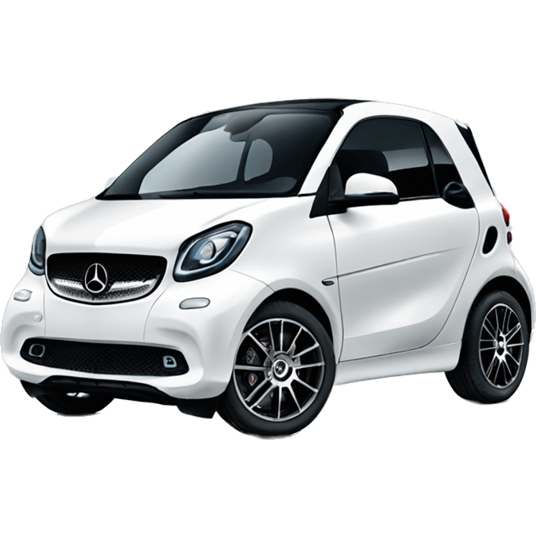 Mercedes fortwo smart car emoji