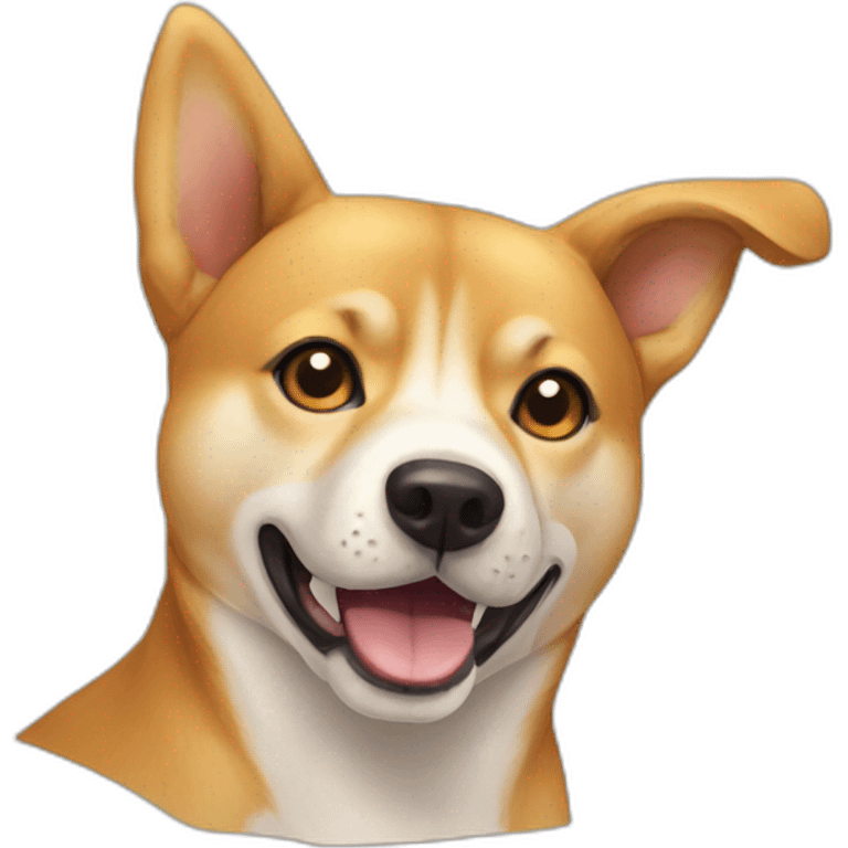 golden beagle shiba inu mix emoji