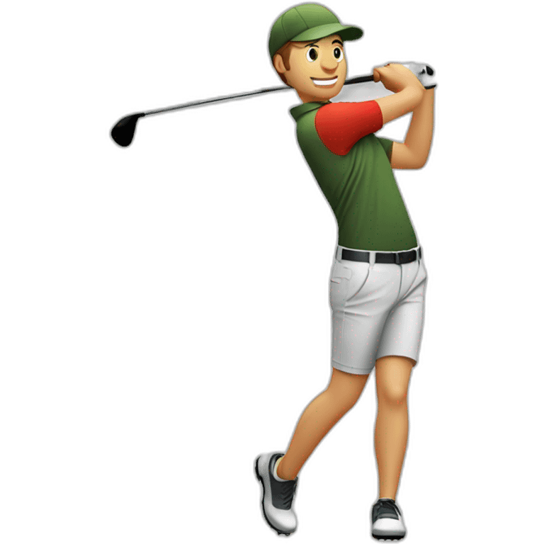 Joueur golf emoji