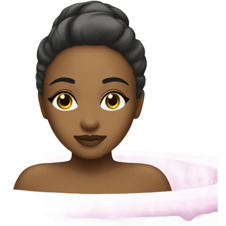 Girly spa day emoji