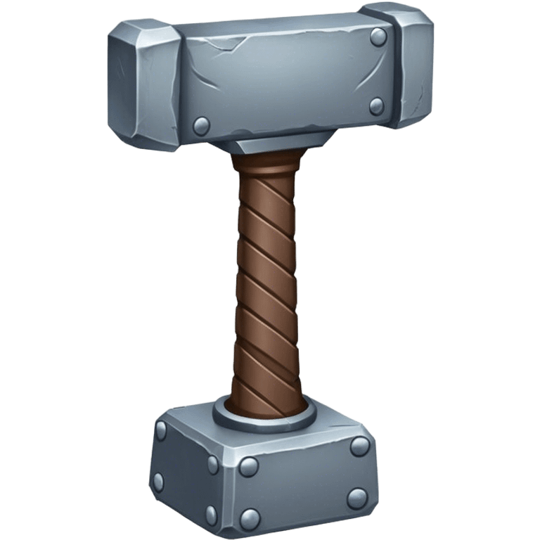 Thor hammer emoji