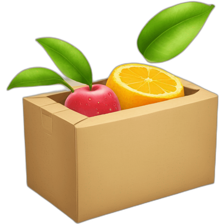 juice fruit box emoji