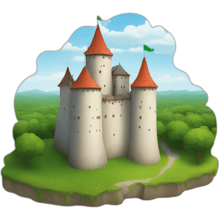 Mir castle in Belarus emoji