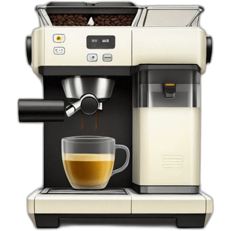 Yelowish white moccamaster coffee machine  emoji