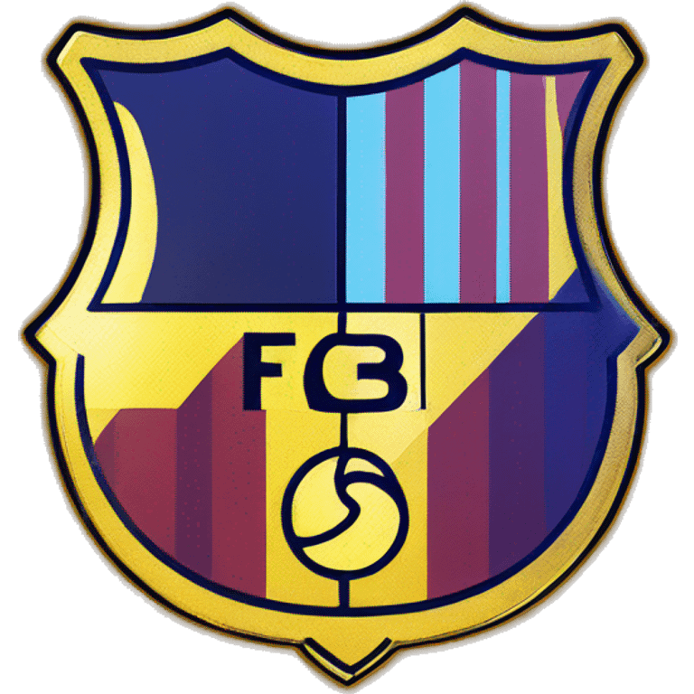 Fc Barcelona logo emoji