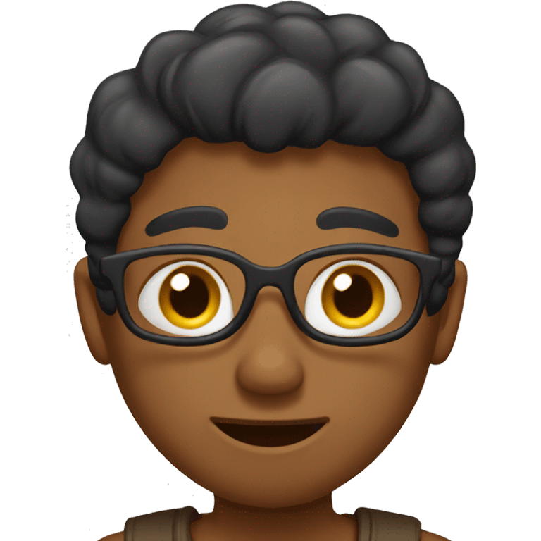 brown astetic emoji