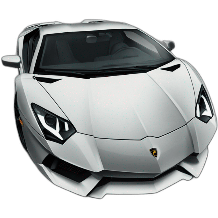 Lamborghini aventador SVJ emoji