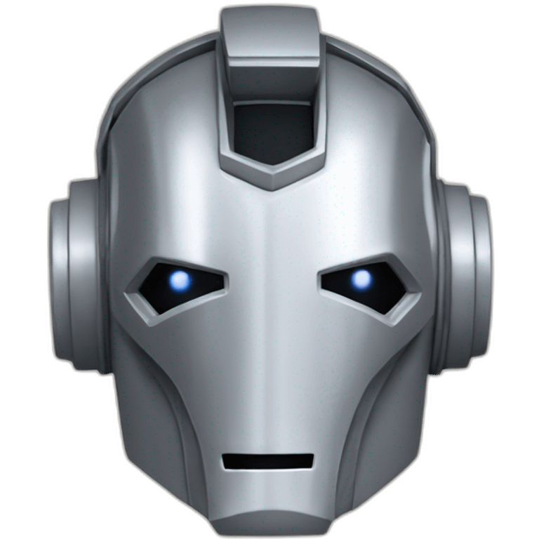 Cyberman in Doctor Who emoji