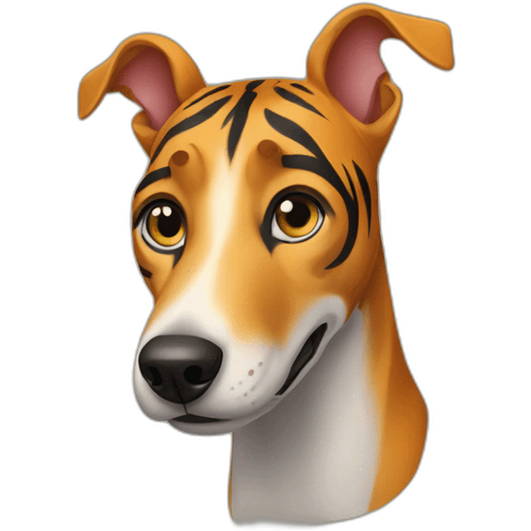 Tiger greyhound emoji