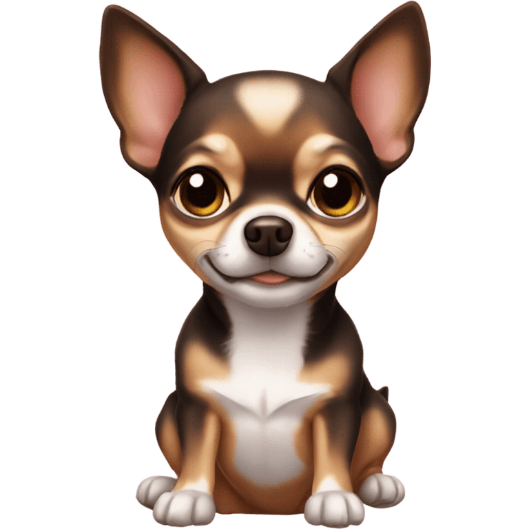 Chihuahua love emoji