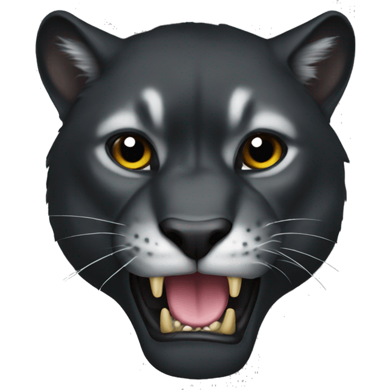 Animal pantera negra emoji