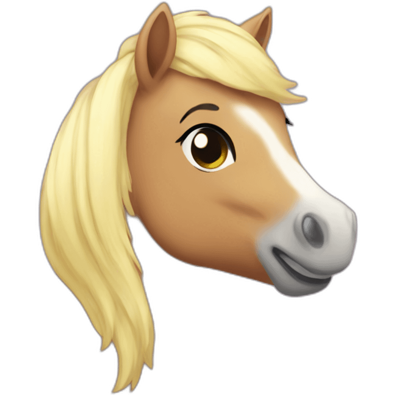 Pony Fat emoji