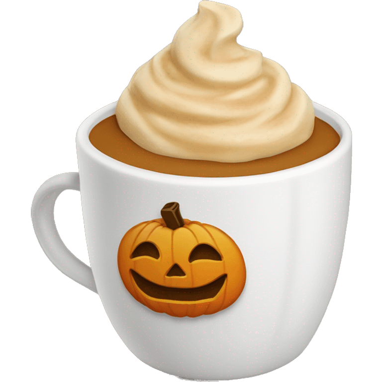 pumkin spice latte emoji