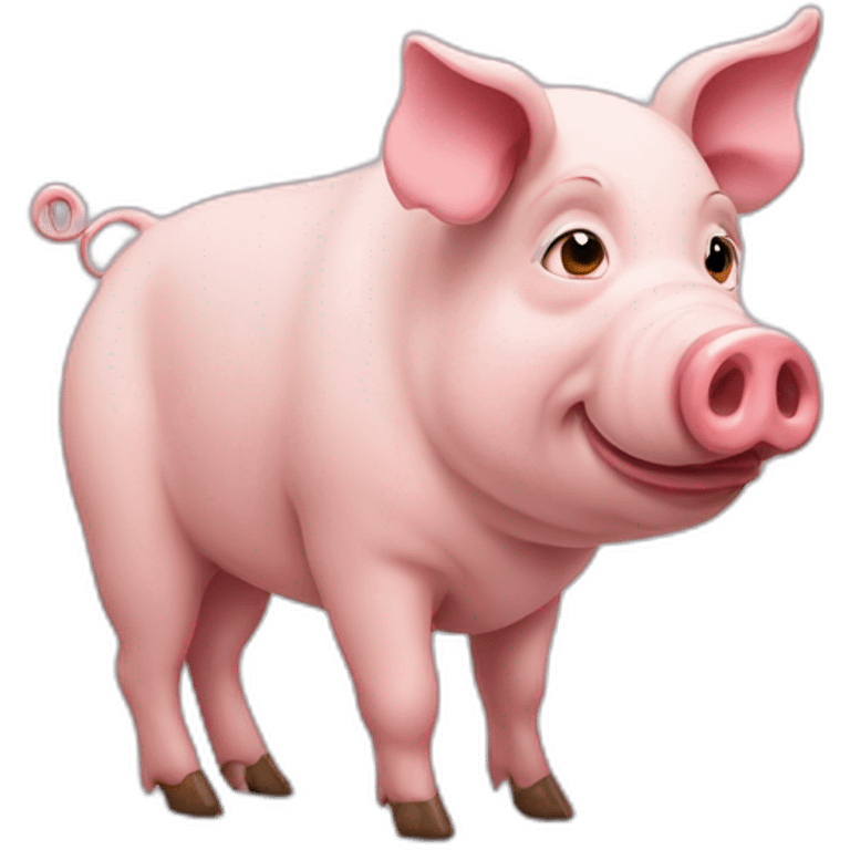 Kosher pig emoji