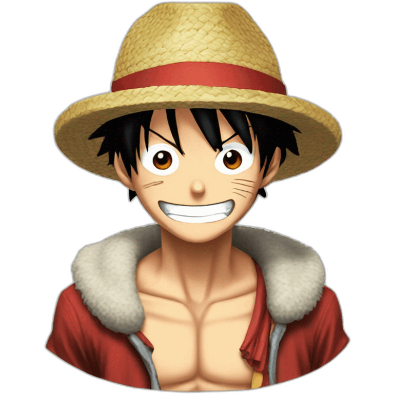 Monkey d luffy emoji