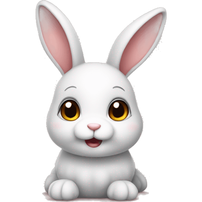 Cute bunny emoji