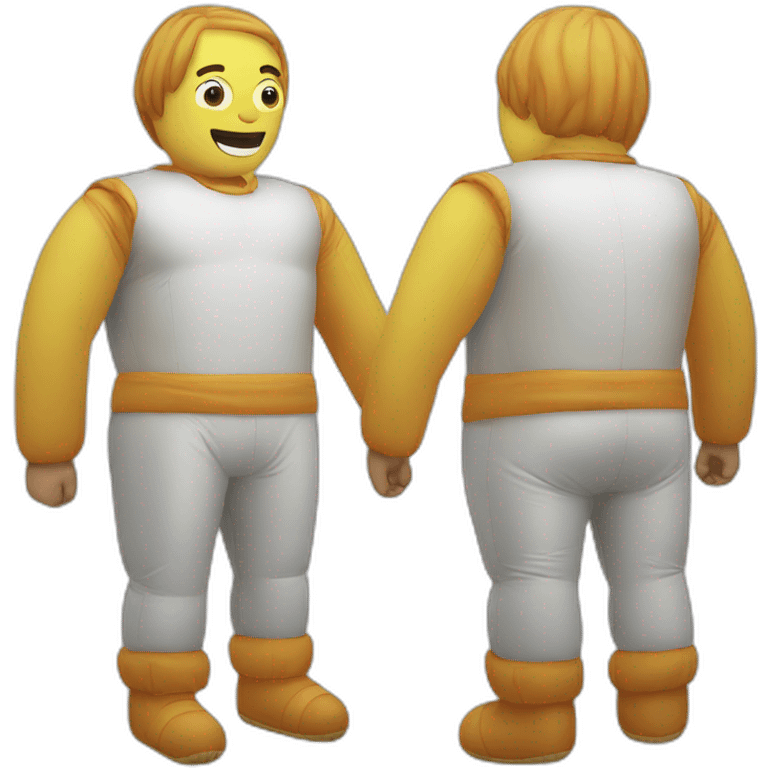 inflatable man emoji