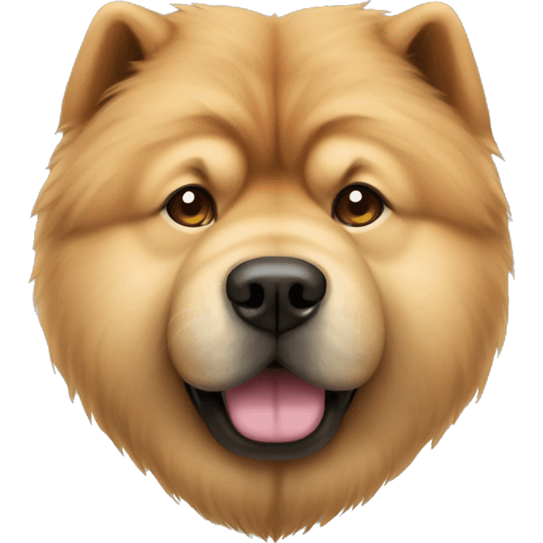 Chow chow dog  emoji