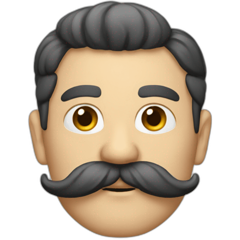 führen whit mustache emoji