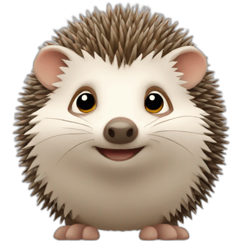 hedgehog hello emoji