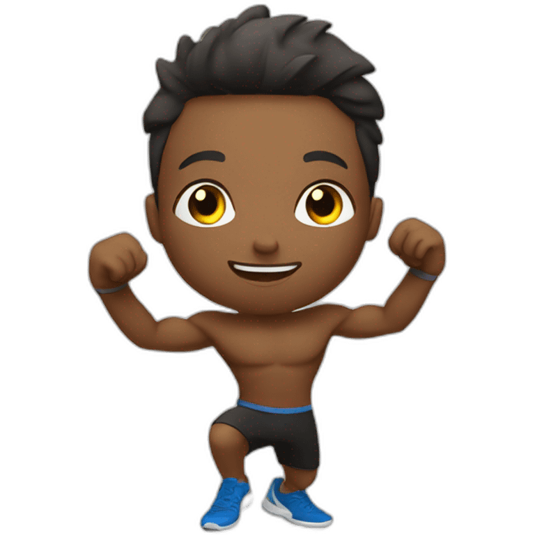 HIIT workout emoji