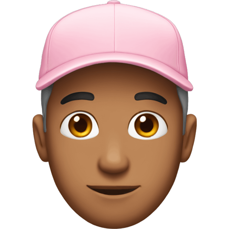 pastel pink cap emoji