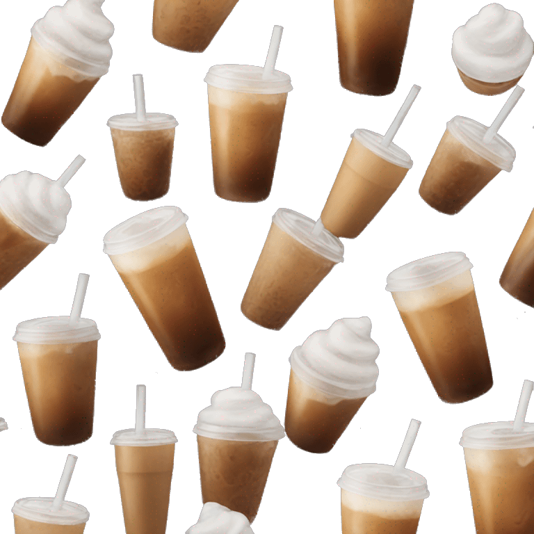 iced coffee emoji