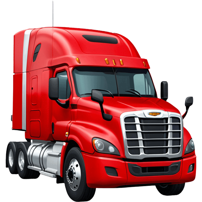 Cattle Truck - Freightliner Cascadia (Model Year: 2021) (Iconic colour: Red) emoji